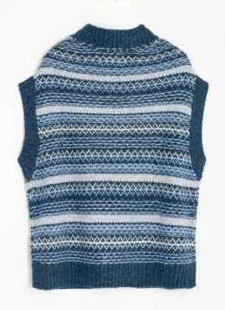 Soft Touch Relaxed Fairisle Waistcoat 11 Soft Touch Relaxed Fairisle Waistcoat -The Edinburgh Woollen Mill 66930pvl 3e598522f0dcac4