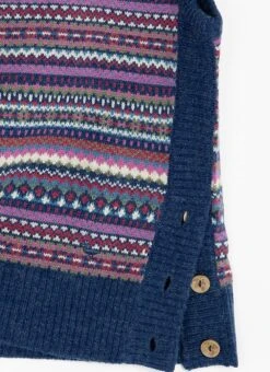 Wool Blend Fairisle Knitted Vest -The Edinburgh Woollen Mill 66942pvl 07256967b62cffe