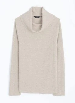 Cowl Neck Jersey Top -The Edinburgh Woollen Mill 66987pvl 3fcdbb7b7eeee47