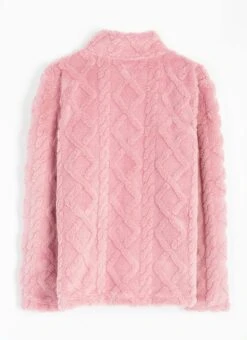 Cosy Fleece Cable Jacket 6 Cosy Fleece Cable Jacket -The Edinburgh Woollen Mill 67129pvl 82cc9a03bfaf37d