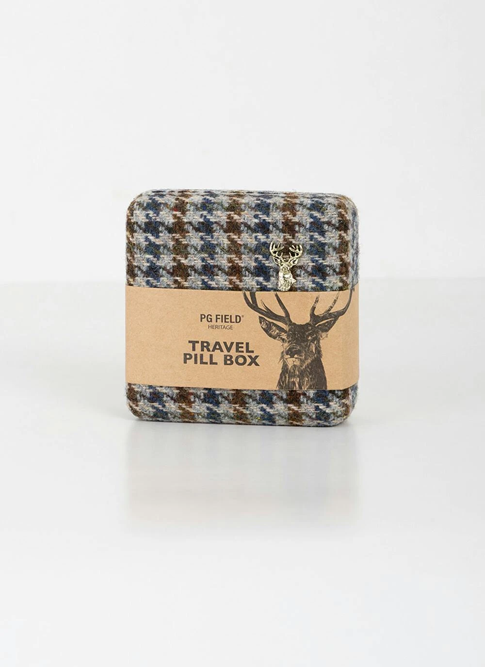 Travel Pill Box Hounds Tooth 1 Travel Pill Box Hounds Tooth