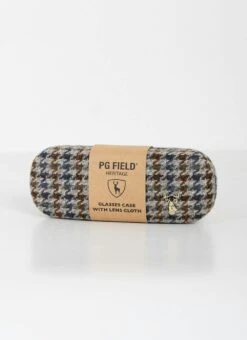 Tweed Glasses Case With Lens Cloth
