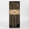 Mens Boxed Gloves In Green Check