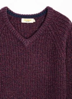 V Neck Fisherman Rib Jumper 9 V Neck Fisherman Rib Jumper -The Edinburgh Woollen Mill 67736pvl 45c92b951f74ba1