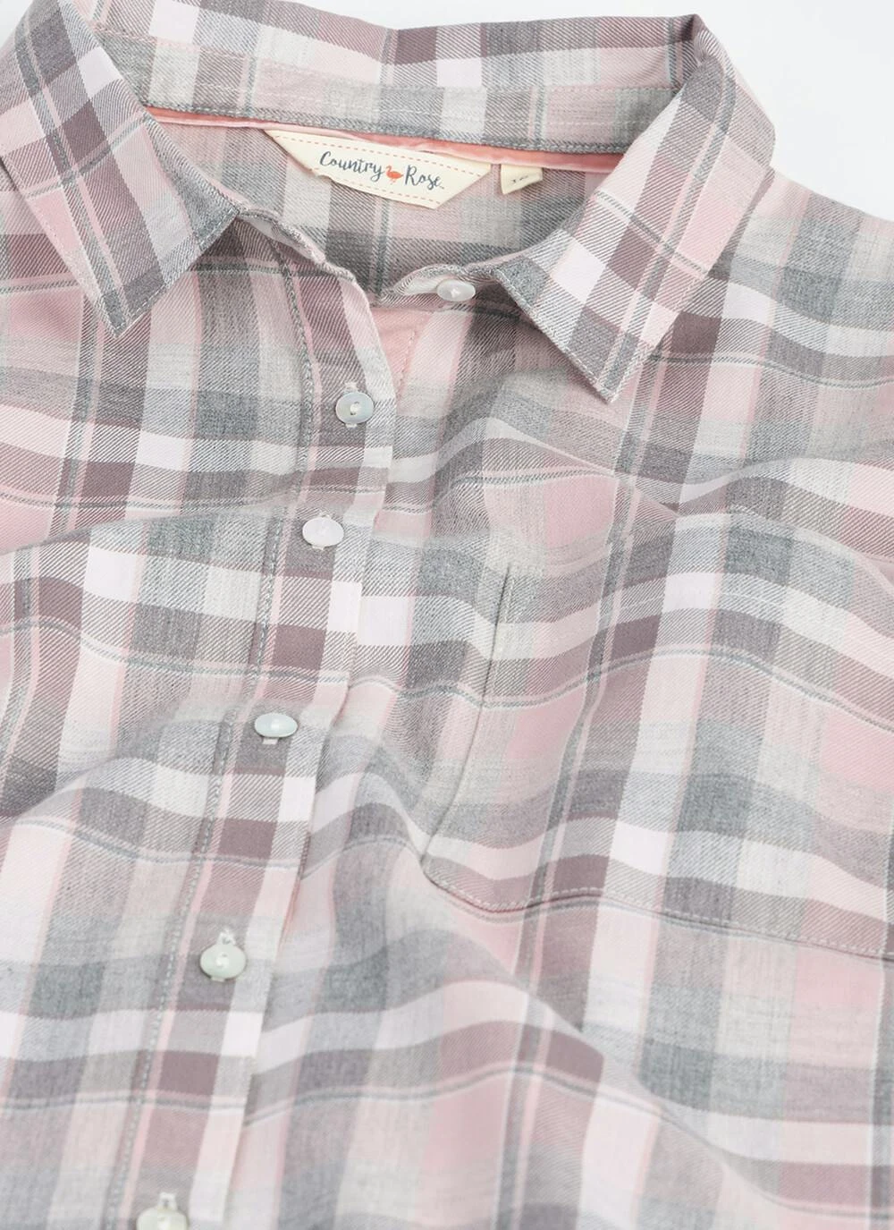 Pure Cutton Brushed Check Shirt 4 Pure Cutton Brushed Check Shirt - Image 4