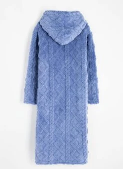 Cosy Fleece Cable Lounge Hoodie 11 Cosy Fleece Cable Lounge Hoodie -The Edinburgh Woollen Mill 68116pvl 4a945ae60b8a51d