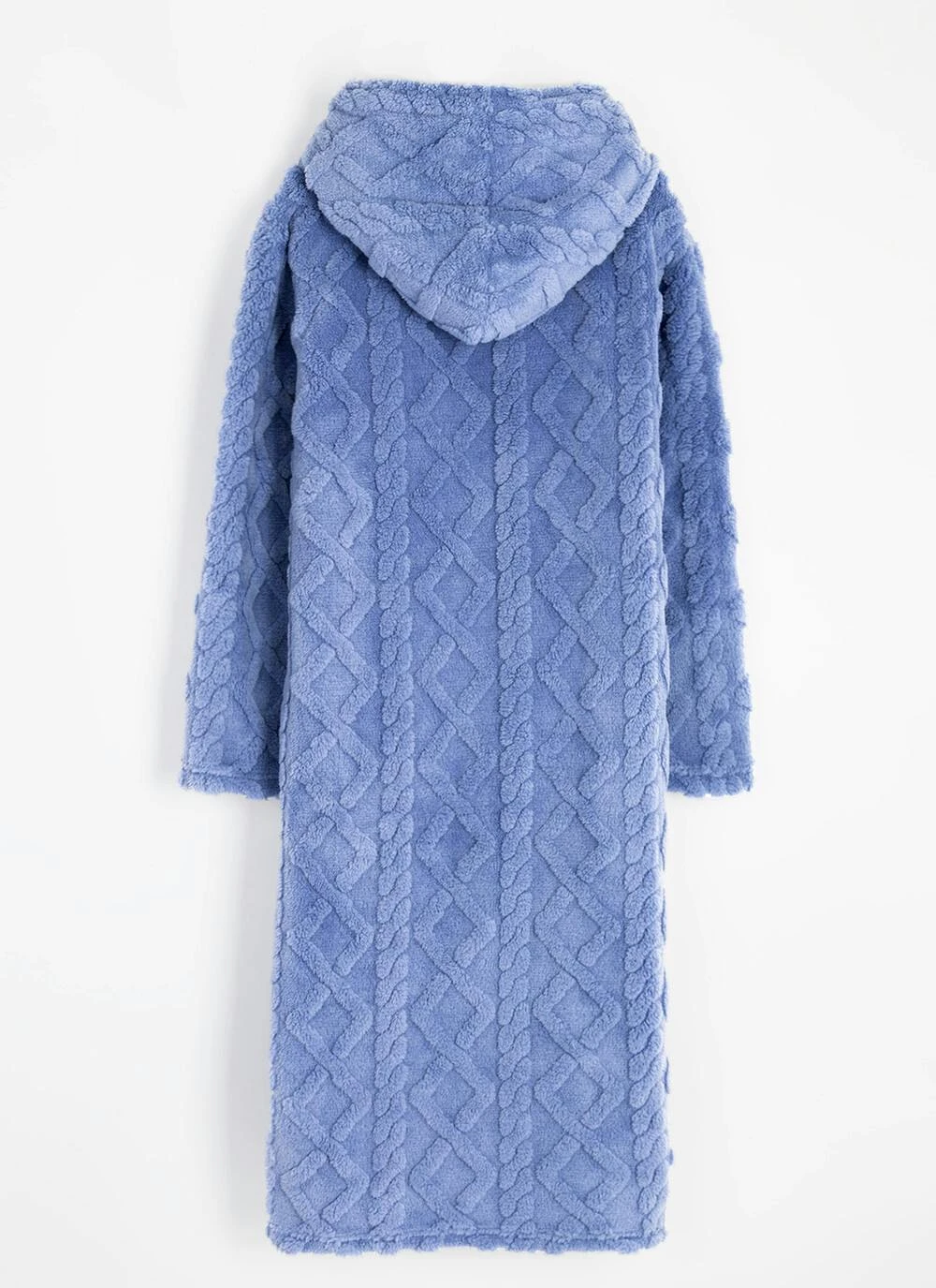 Cosy Fleece Cable Lounge Hoodie 6 Cosy Fleece Cable Lounge Hoodie - Image 6