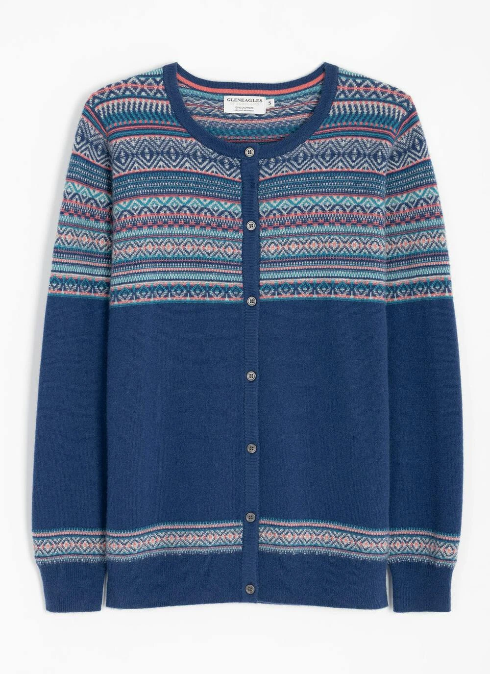 Cashmere Fairisle Cardigan 1 Cashmere Fairisle Cardigan