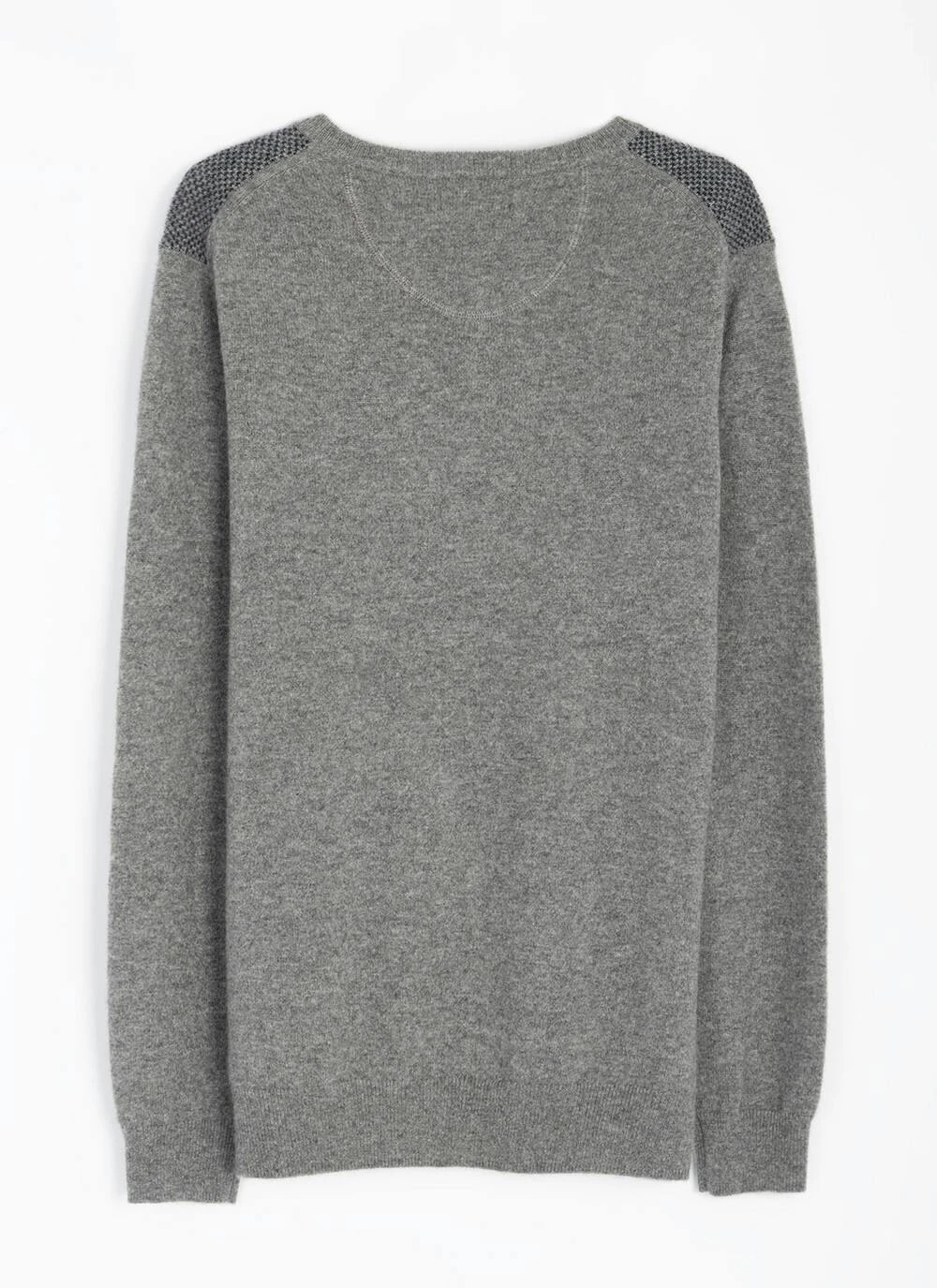 Pure Cashmere Birdseye Crew Neck Jumper 5 Pure Cashmere Birdseye Crew Neck Jumper - Image 5