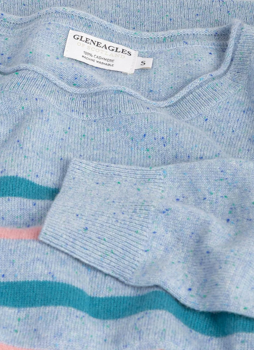 Cashmere Nep Stripe Jumper 2 Cashmere Nep Stripe Jumper - Image 2