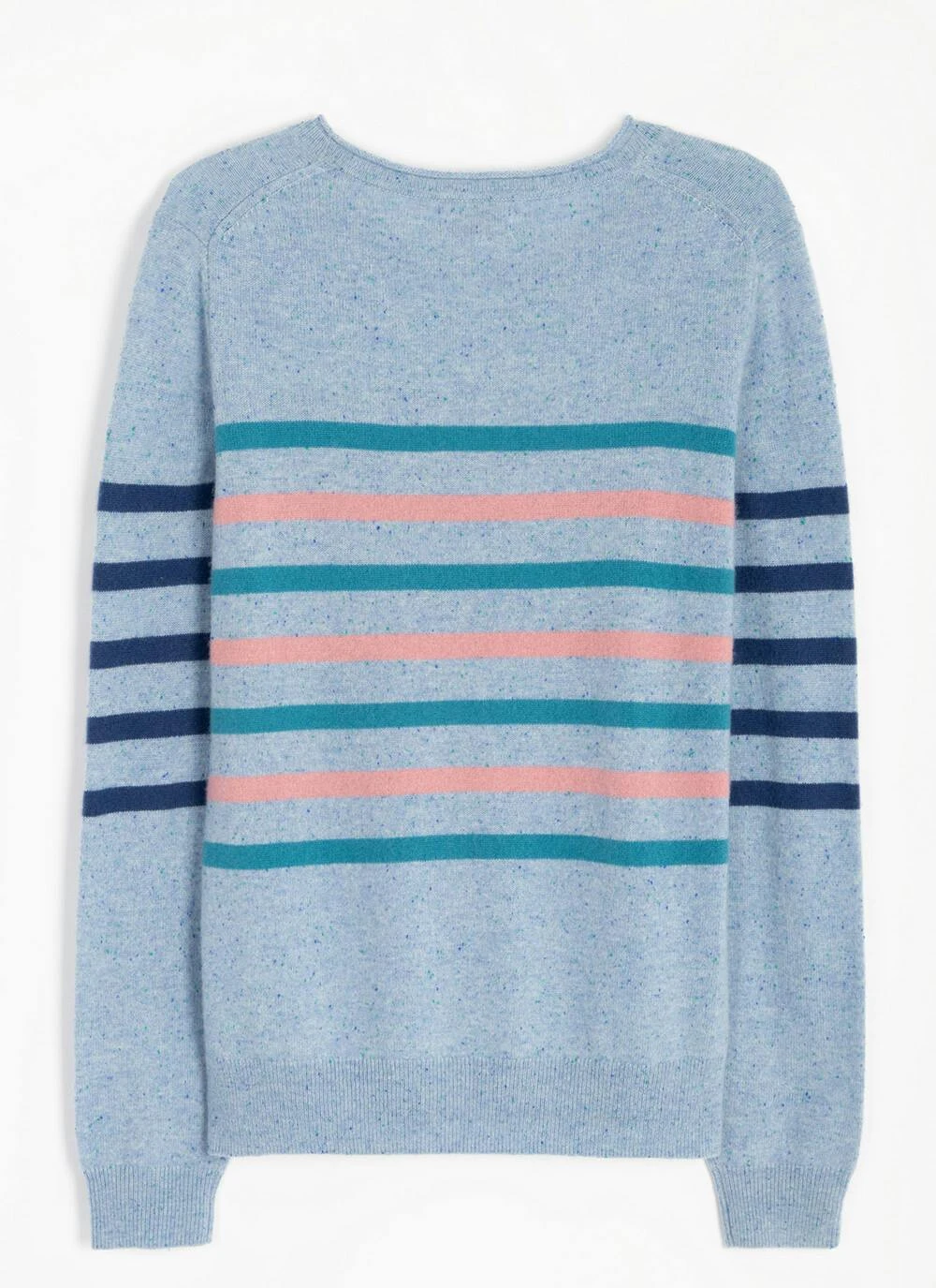 Cashmere Nep Stripe Jumper 3 Cashmere Nep Stripe Jumper - Image 3