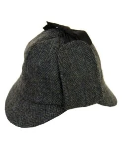 HARRIS TWEED® Holmes Deerstalker Hat